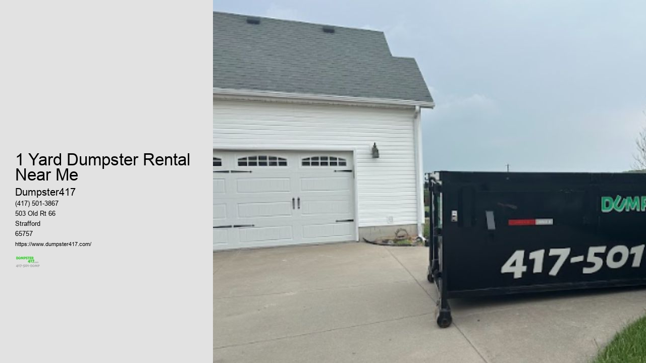 Dumpster Rental Services