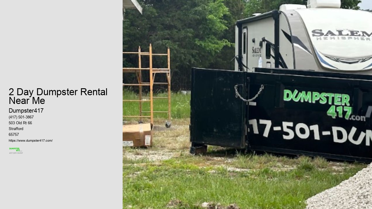 Cheap Dumpster Rentals in My Area