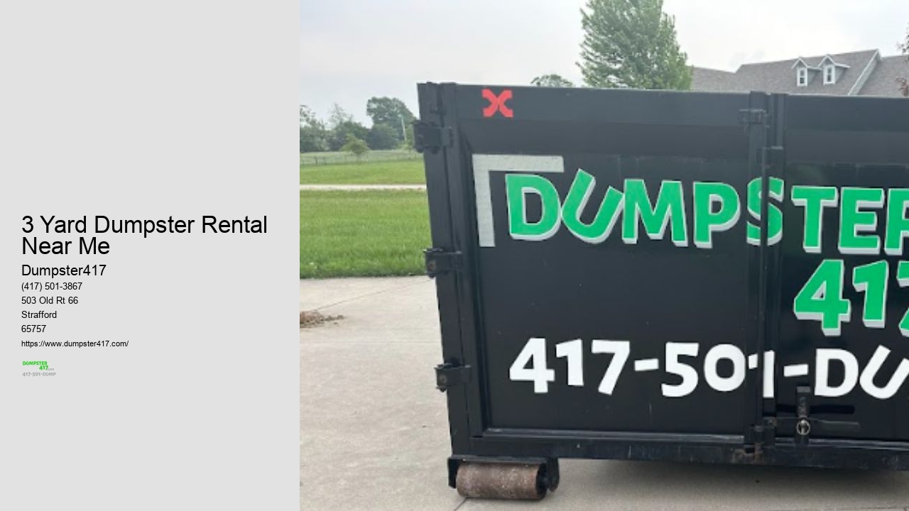 Dumpster417 Residential Dumpster Rental