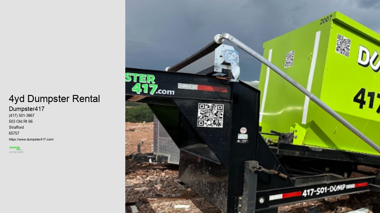 Dumpster Rental in Strafford MO