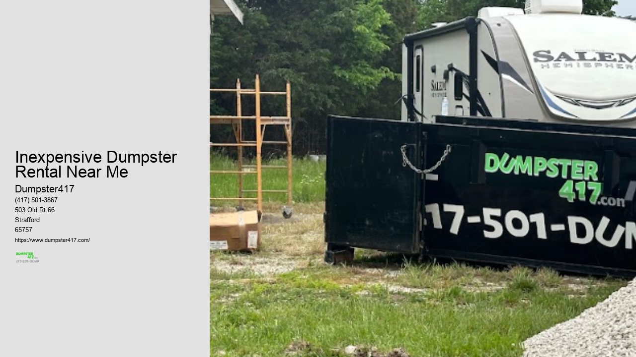 Yard Dumpster